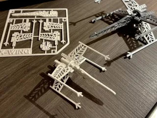 Snowflake Star Wars X-Wing Kit Card